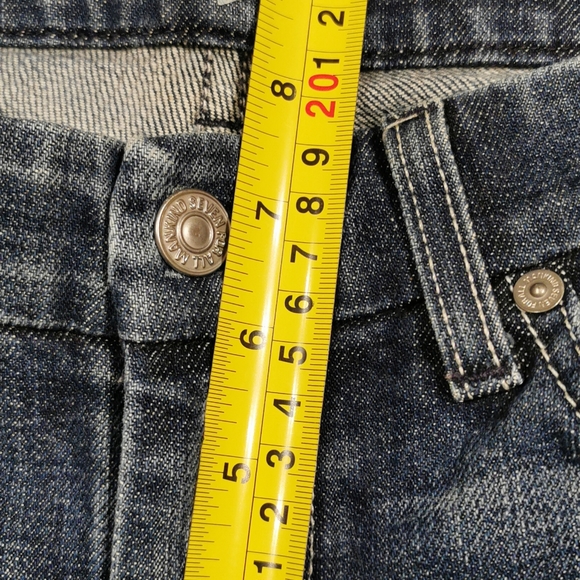 7 for all mankind size 26 blue cotton jeans - Picture 7 of 13